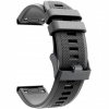 Pásik pre GARMIN Fenix 3 5X 6X 26mm QuickFit ČIERNY