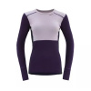 Devold Merino 190 LAUPAREN tričko dlouhý rukáv - dámské - fialová Velikost: L
