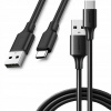 Kábel Ugreen USB - USB typ C 2 m čierny