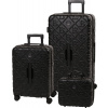 BERTOO Cestovný kufor BERTOO Livorno - čierna/tmavosivá sada 3v1