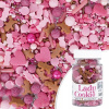 Ružová posypka LADY COOKIE 70 g