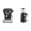 Ascaso Dream ONE, Anthracite + Rocket Espresso FAUSTO 2.1, black