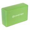 Jóga kostka MASTER Yoga Block 23 x 15 x 7,5 cm - zelená