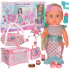 WOOPIE ROYAL Detská bábika 36 cm Morská panna Interaktívna XXL sada pre opatrovateľku 18in1