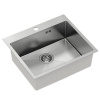 Oceľové umývadlo RUSSEL 110 BRUSH NICKEL