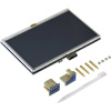 TRU COMPONENTS monitor v podobe dotykovej obrazovky 12.7 cm (5 palca) 800 x 480 Pixel Vhodné pre: Raspberry Pi®; TC-8579932