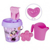 Smoby Vedro set Minnie Medium Garnished Bucket Life s krhlou 6 dielov