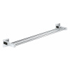 Grohe QuickFix Start Cube Dvojitý držiak na uteráky, chróm 41104000-GR