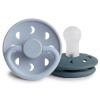 CUMLÍKY FRIGG MOON PHASE POWDER BLUE/ SLATE, 0-6M, SILIKÓN