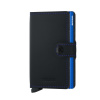 Secrid Miniwallet Matte - Black & Blue