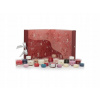 Yankee Candle Adventný kalendár 2023 kniha / 12 × votívna sviečka v skle / 12 × čajová sviečka 5038581151878