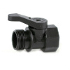 Irritec Závitový ventil SFM 3/4”x3/4” - čierny
