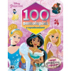 100 samolepiek s vymaľovankami/ Princezné - Disney