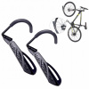 Jero Bike 30 kg čierny bicykel stena závesu (2x Zostava na bicykli na bicykli na bicykli)