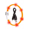 Obojok USB Visio Light 35cm oranžový KARLIE