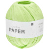 Rico design háčkovacia papierová priadza Creative paper odtieň 008 svetlo zelená - 3 ks