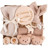 DARČEK na Baby Shower pre bábätko výbavička hryzátko plienka cumlík