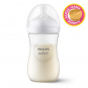 Philips AVENT Láhev Natural Response 260 ml, 1m+dárek PETITE&MARS Miska 6m+