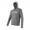 SENSOR MERINO UPPER MOUNTAINS pánská mikina klokanka šedá 2XL