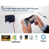 Full HD mini pinhole 10mm WiFi/P2P kamera - Fisheye 145°+IR LED