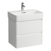 Laufen Base 2.0 skrinka 57x40x51.5 cm závesná kúpeľňová skrinka pod umývadlo biela H4113721082601