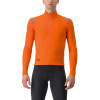 Castelli Tutto Nano RoS, Red orange Veľkosť: 3XL Komfortný a zateplený dres na jar a jeseň