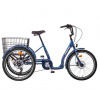 Liberty Trojkolka COMFY 6spd. Disk s diferenciálem, kaučuková kola, 2025 modrá