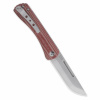 Vega Kizer V3009N5 Pinch Red vreckový nôž 7,7 cm, Stonewash, červená, Micarta