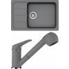 Set Schock S24-2 (dřez Formhaus D-100LS Croma + baterie Cosmo.120 Croma)