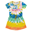 Dievčenské šaty s flitrami - KUGO WT9325, veľ.4-12 Farba: Žltá, Veľkosť: 4