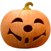 Lampión Halloween - Halloween tekvica keramická dekorácia jeseň H35 cm (JESENNÁ DEKORÁCIA KERAMICKÁ TEKVICA V35 cm)