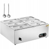 Elektrický ohrievač potravín 6x7,6L 1500W