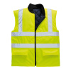 PORTWEST HI-VIS VESTA S469 / Obojstranná reflexná vesta - HV žltá L