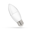LED žiarovka svieca E-27 230V 8W neutrálna biela, SPECTRUM WOJ16833