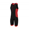 Zone3 Ltd Men's Aquaflo Plus Trisuit - BLACK/GREY/RED Veľkosť: M