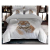 3-dielna biela prémiová posteľná bielizeň DW-01-02