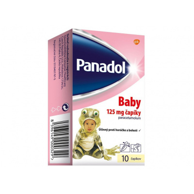 Panadol Baby 125 mg | 10 čapíkov