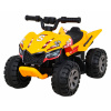 Ramiz Najrýchlejšia batériová štvorkolka pre deti Žltá + 25W motor