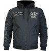 YAKUZA Čierna bomberová bunda 3960 - 2XL