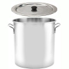 Nerezový hrniec 20 L tenkostenný s pokrievkou – ľahký hrniec na zaváranie a ohrev vody