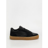 Cariuma Vallely Pro (gum black suede and cordura ash grey logo) 43, čierna