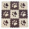 Penové BABY puzzle Hnedé labky B (29,5x29,5)