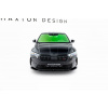Maxton Design spoiler pod přední nárazník ver.1 pro Škoda Octavia RS Mk4 Facelift, černý lesklý plast ABS, Liftback / Combi SLEVA 5%