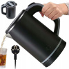 Rýchlovarná kanvica Bedee 600 W 0,8 l čierna