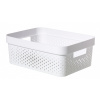 Curver Box Infinity Dots 11L bílý