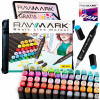 Základný rad Rawmark 60 (RAWMARK obojstranné liehové fixy v sáčku - Basic Line 60 ks + ZADARMO)