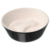 Miska DOG FANTASY keramická černo-bílá kost 18 x 6 cm 650 ml