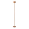 Blomus Stojacia lampa FAROL FLOOR 115 cm, LED, hrdzavá, hliník