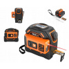 Tacklife TM-L01 laserový diaľkomer 40 m + 5 m zvinovací meter, LED displej