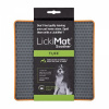 LickiMat Warehouse LM Soother Tuff lízacia podložka, 23x20x20 cm, oranžová